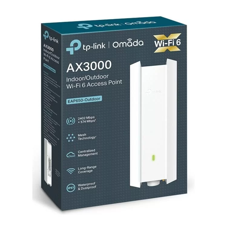 Точка доступу Wi-Fi TP-Link EAP650-Outdoor відгуки - зображення 5