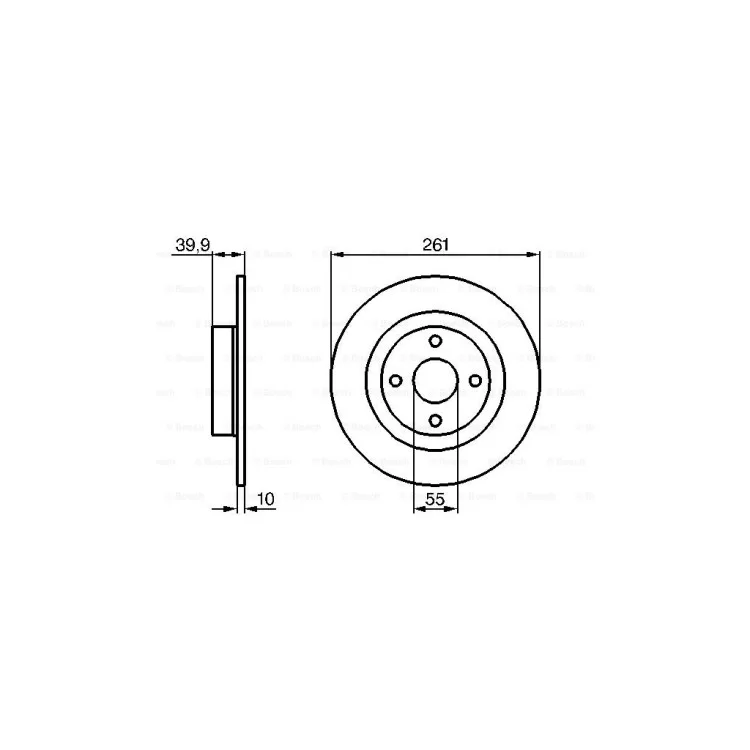 Тормозной диск Bosch 0 986 479 128 отзывы - изображение 5