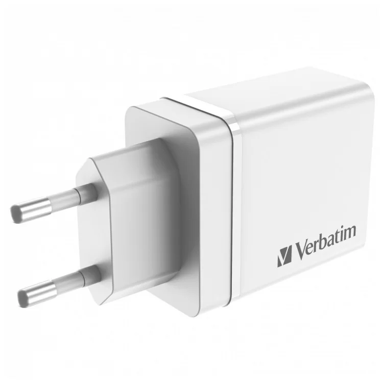 Зарядное устройство Verbatim USB 30W PD3.0 4-ports white (49701) цена 853грн - фотография 2