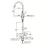 Смеситель AQUATICA KT-4B170P