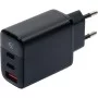 Зарядное устройство Vinga 2xUSB-C PD30W + USB-A QC30W Display 30W Max (VCR30ACCDB)