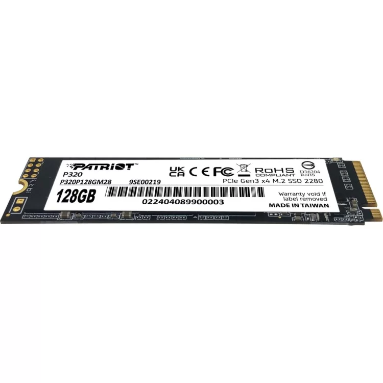 продаем Накопитель SSD M.2 2280 128GB Patriot (P320P128GM28) в Украине - фото 4