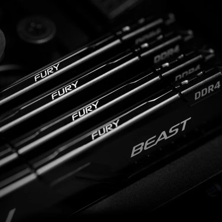 Модуль памяти для компьютера DDR4 32GB 3600 MHz Fury Beast Black Kingston Fury (ex.HyperX) (KF436C18BB/32) - фото 12