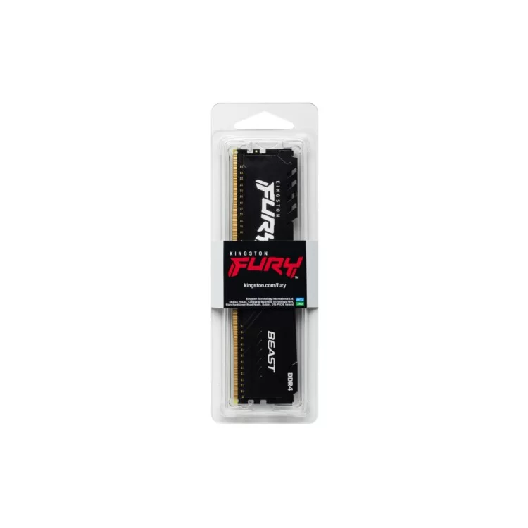 Модуль памяти для компьютера DDR4 32GB 3600 MHz Fury Beast Black Kingston Fury (ex.HyperX) (KF436C18BB/32) отзывы - изображение 5