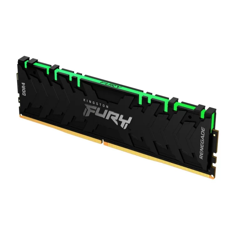 в продажу Модуль пам'яті для комп'ютера DDR4 16GB (2x8GB) 4600 MHz FURY Renegade RGB Black Kingston Fury (ex.HyperX) (KF446C19RBAK2/16) - фото 3