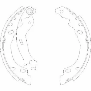 Тормозные колодки REMSA 4158.00