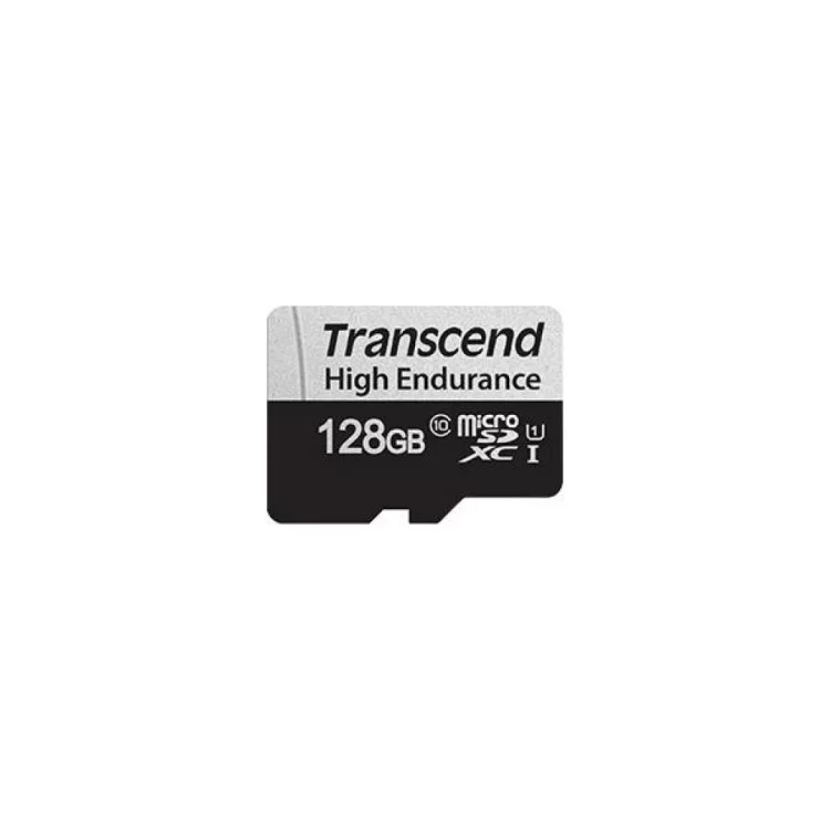 Карта памяти Transcend 128GB microSDXC class 10 UHS-I U1 High Endurance (TS128GUSD350V) цена 1 040грн - фотография 2