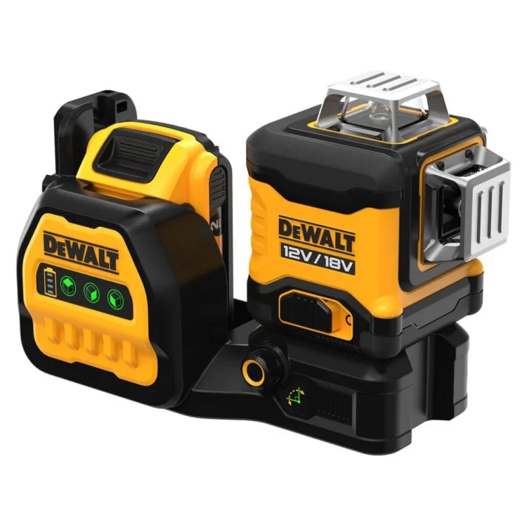 в продажу Лазерний нівелір DeWALT лінійний 10.8/12/18В XR Li-Ion, зелений промінь, 1x2Ah 18V, TSTAK (DCE089D1G18) - фото 3