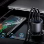 Зарядний пристрій Ugreen 3xUSB 130W (2xUSB-C+USB-A) QC3.0 (EC705) (35025)