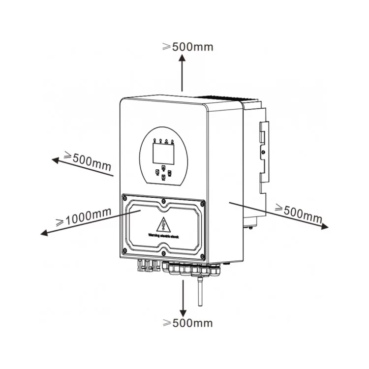 Сонячний інвертор Deye SUN-3.6K-SG03LP1-EU WiFi (SUN-3.6K-SG03LP1-EU) огляд - фото 8