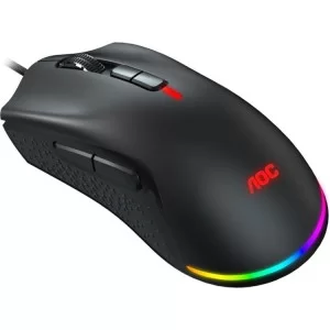 Мышка AOC GM530 RGB PMW3389 Kailh switch USB Black (GM530B)