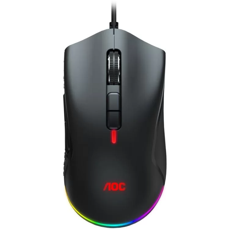 в продаже Мышка AOC GM530 RGB PMW3389 Kailh switch USB Black (GM530B) - фото 3