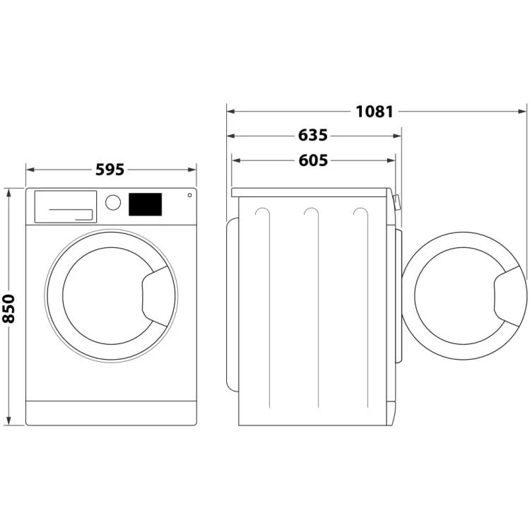 Пральна машина Whirlpool FFWDB1176258BCVUA ціна 47 698грн - фотографія 2