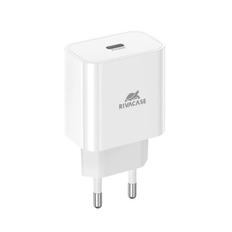 Зарядное устройство RivaCase 1xUSB Type-C PD 20 Вт white (PS4101 W00 (White))