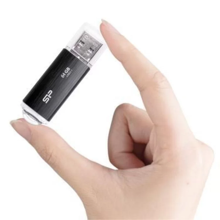 продаем USB флеш накопитель Silicon Power 64GB Blaze B02 Black USB 3.1 (SP064GBUF3B02V1K) в Украине - фото 4