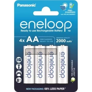 Акумулятор Panasonic AA Eneloop 2000mAh NI-MH * 4 (BK-3MCDE/4CP)