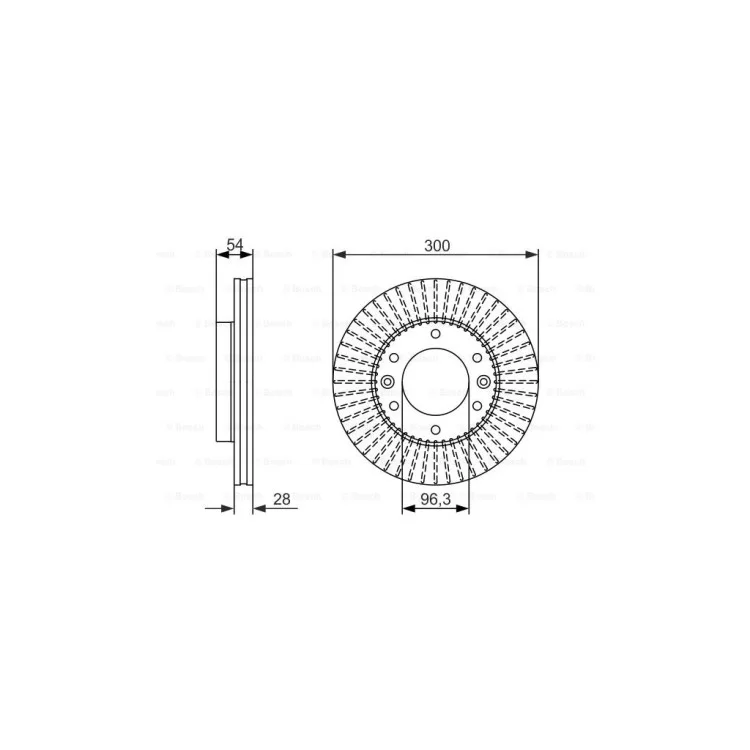 Тормозной диск Bosch 0 986 479 693 отзывы - изображение 5