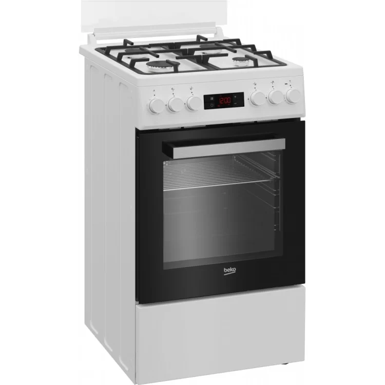 Плита Beko FSE52332DWDS ціна 23 398грн - фотографія 2