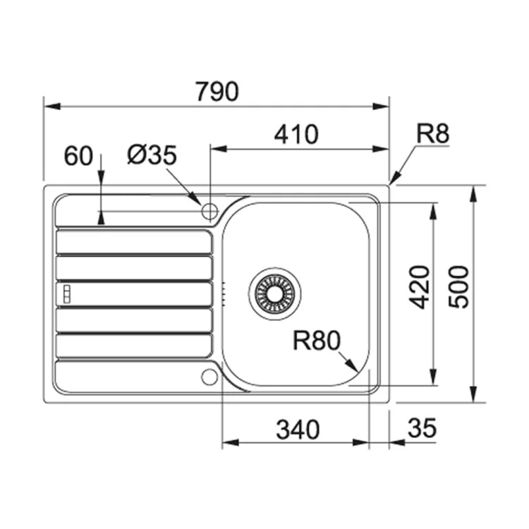 продаємо Мийка кухонна Franke Spark SKL 611-79/ 101.0598.809 (101.0598.809) в Україні - фото 4