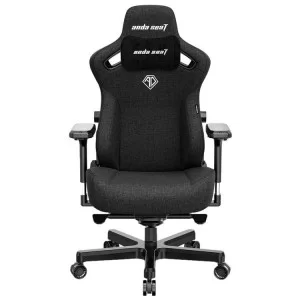 Кресло игровое Anda Seat Kaiser 3 Fabric Size XL Black (AD12YDC-XL-01-B-CF)