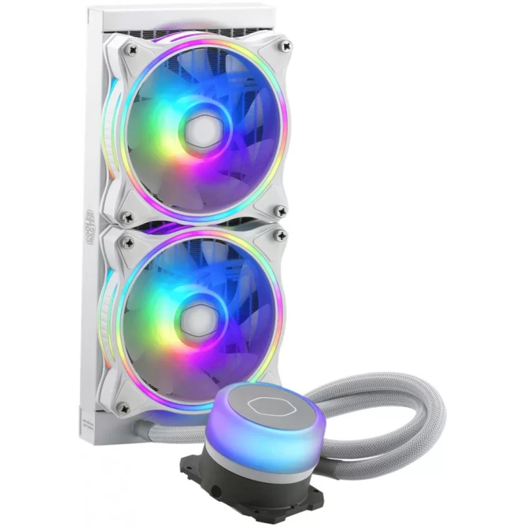 продаємо Система рідинного охолодження CoolerMaster MasterLiquid ML240 Illusion White Edition (MLX-D24M-A18PW-R1) в Україні - фото 4