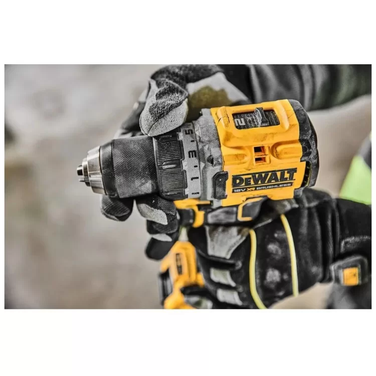 Шуруповерт DeWALT XR Li-Ion 18V, 90 Нм, 0-650/0-2000 об/хв (без АКБ та ЗУ) (DCD800NT) характеристики - фотографія 7