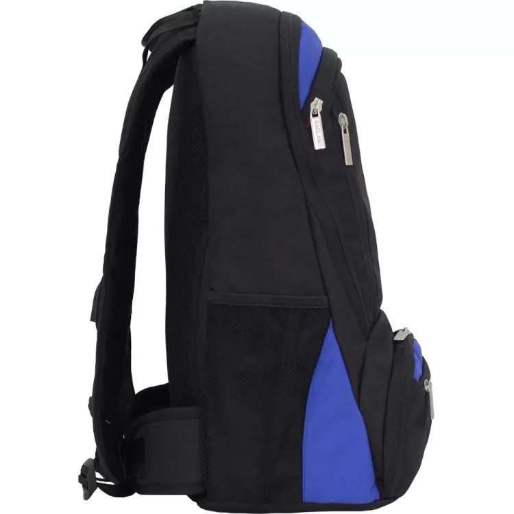 Рюкзак для ноутбука Bagland 15.6" Granite 23L black /electric blue 0012066 (6903479) цена 1 734грн - фотография 2