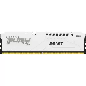 Модуль пам'яті для комп'ютера DDR5 16GB 6800 MHz Beast White EXPO Kingston Fury (ex.HyperX) (KF568C34BWE-16)