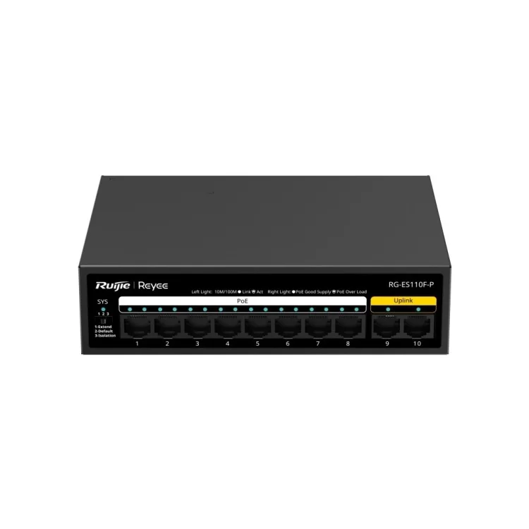 Комутатор мережевий Ruijie Networks RG-ES110F-P