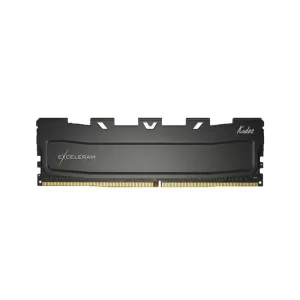 Модуль пам'яті для комп'ютера DDR4 16GB 3200 MHz Black Kudos eXceleram (EKBLACK4163222C)