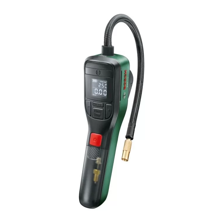 Автомобільний компресор Bosch EasyPump, 3.6V, 3Ah, 10.3 бар, 10 л/хв, 0.4кг (0.603.947.000) ціна 2 814грн - фотографія 2