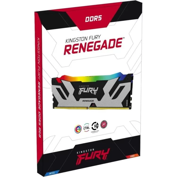 Модуль пам'яті для комп'ютера DDR5 32GB 6000 MHz Renegade RGB Kingston Fury (ex.HyperX) (KF560C32RSA-32) відгуки - зображення 5