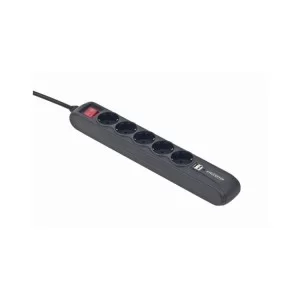 Сетевой фильтр питания EnerGenie SPG5-U2-5 Power strip with USB charger, 5 sockets, (SPG5-U2-5)