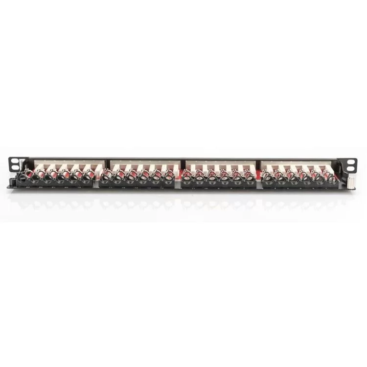 Патч-панель 19" 24xRJ-45 STP cat.6A, 0.5U Digitus (DN-91624S-SL-EA) отзывы - изображение 5