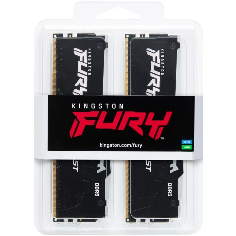 Модуль пам'яті для комп'ютера DDR5 64GB (2x32GB) 6000 MHz Beast RGB Kingston Fury (ex.HyperX) (KF560C30BBAK2-64) інструкція - картинка 6