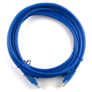 Патч-корд 10м, RJ-45, Cat.5e, CU, медь, синий Ritar (PCR-CU/10Be / 09800)