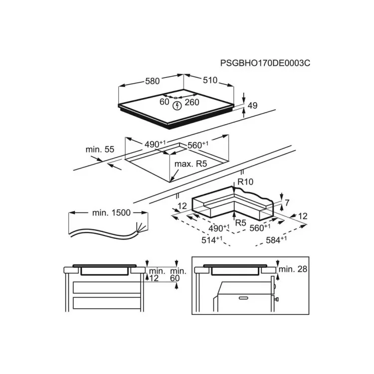 Варочная поверхность AEG IKE64441IB инструкция - картинка 6