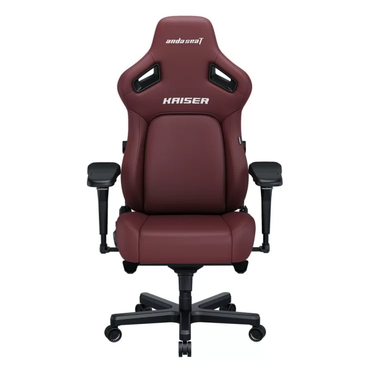 Кресло игровое Anda Seat Kaiser 4 PVC Size XL Maroon (AD12YDDC-XLL-20-A-PV/C) цена 43 198грн - фотография 2