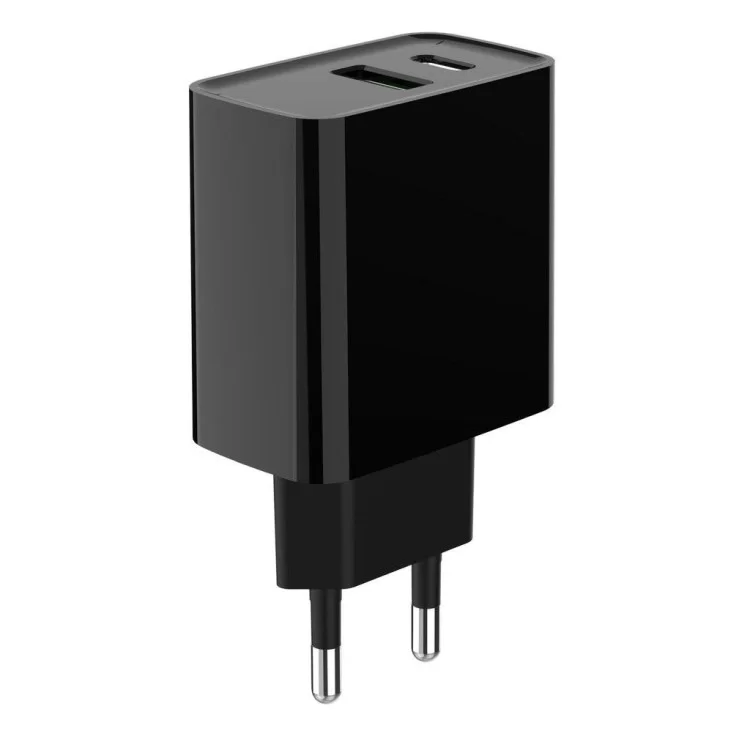 продаем Зарядное устройство Gembird 1xUSB-A + 1 Type-C (PD20Вт + QC3.0 18Вт) black (TA-UC-PDQC20-01-BK) в Украине - фото 4