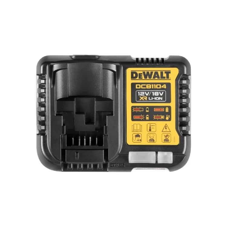 Зарядний пристрій для акумуляторів інструменту DeWALT 12v/18V, 4A (DCB1104) ціна 3 908грн - фотографія 2