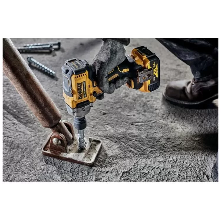 Гайковерт DeWALT ударний 18 В XR Li-lon, 2x5Ah, безщітковий, 812 Нм, TSTAK (DCF892P2T) характеристики - фотографія 7