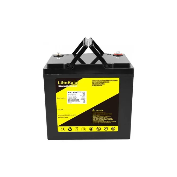 Батарея LiFePo4 Liitokala LiFePO4 12V-120Ah (12V 120Ah LiFePO4) - фотографія 2