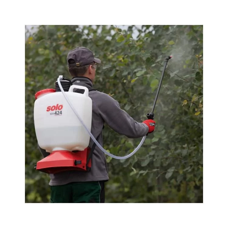 Опрыскиватель Solo ручной ранцевый 16 л, поршневой, давление 4 бар, трубка 50 см, вес 5.1 кг (424NOVA) отзывы - изображение 5