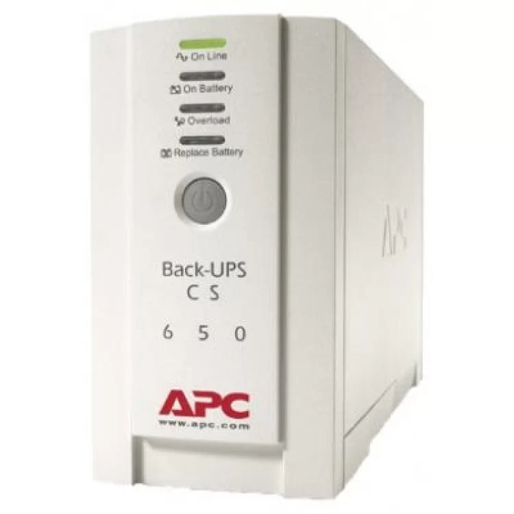 Пристрій безперебійного живлення Back-UPS CS 650VA APC (BK650EI) ціна 18 142грн - фотографія 2