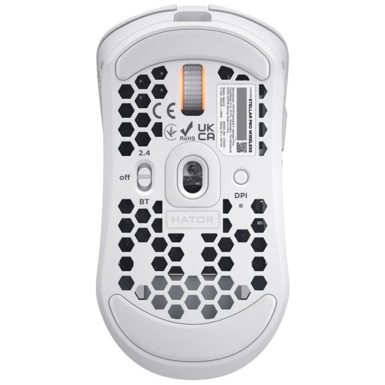 Мишка Hator Stellar PRO Wireless White (HTM-551) відгуки - зображення 5