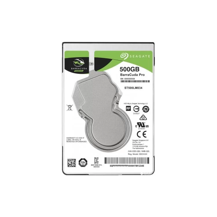 Жорсткий диск для ноутбука 2.5" 500GB Seagate (ST500LM034)