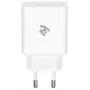 Зарядний пристрій 2E USB Wall Charger QC3.0 DC5V/3A, Max 18W, white (2E-WC1USB18W-W)