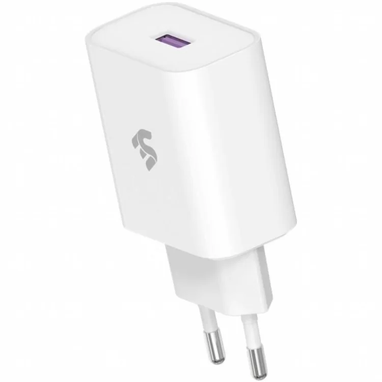 продаємо Зарядний пристрій 2E USB Wall Charger QC3.0 DC5V/3A, Max 18W, white (2E-WC1USB18W-W) в Україні - фото 4