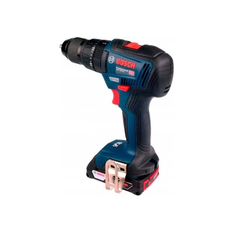 продаємо Шуруповерт Bosch GSB 18 V-50, 18В, 28/50 Нм, 20+2, 0-460-1800об/хв (без АКБ та ЗП) (0.601.9H5.106) в Україні - фото 4