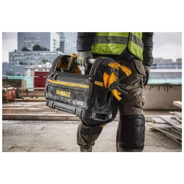 Сумка для инструмента DeWALT совместимая с системой TSTAK, 45x35x25 см (DWST82990-1) отзывы - изображение 5